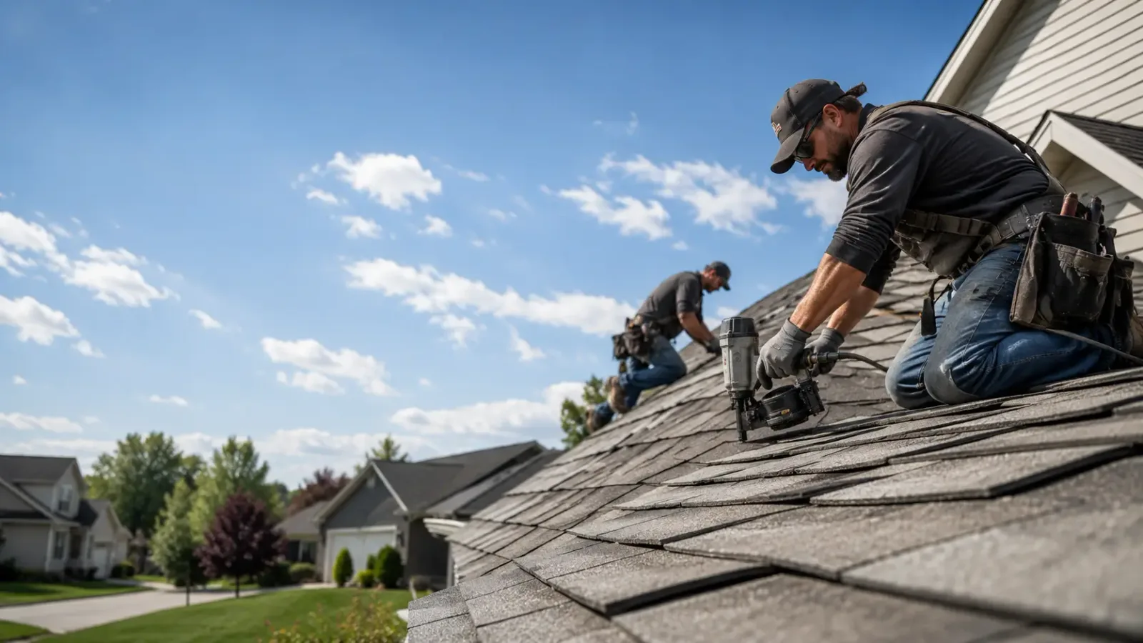 Storm Damage Roof Repair in Brooklyn Park, MN near me